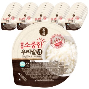 곰곰 소중한 우리쌀밥, 210g, 36개[24,990원]